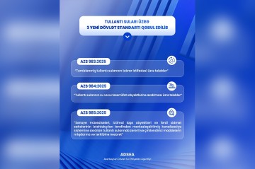 Tullantı suları üzrə 3 yeni dövlət standartı qəbul edildi