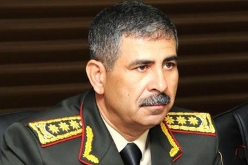 Zakir Hasanov congratulates the Azerbaijani Army