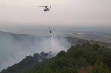 Helicopters sent to battle the Lachin–Kalbajar fire