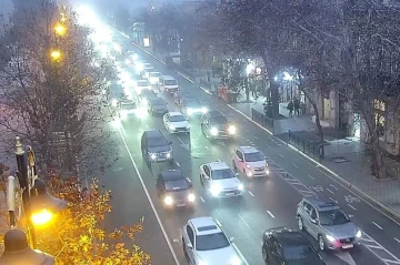 Bakıda axşam tıxacı