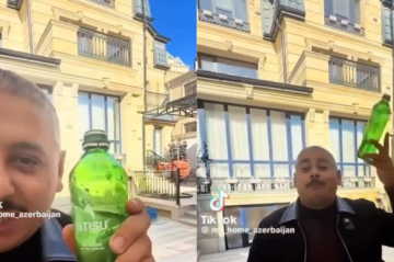 Bloger ölkənin yerli brendi olan mineral su məhsulunu bu cür təhqir etdi, tənqid olundu - VİDEO