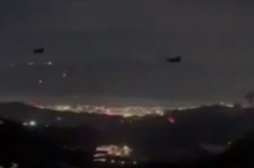 ABŞ hərbi helikopterləri Venesuela səmasında –