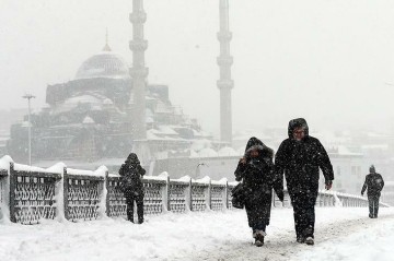 Heavy rain and snow are expected in Istanbul