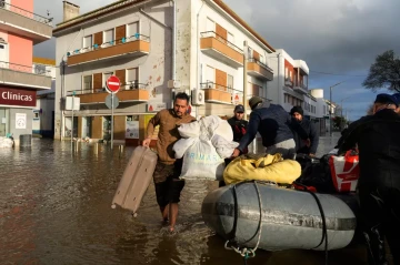 Floods trigger motorway collapse, force 3,000 evacuations in Portugal