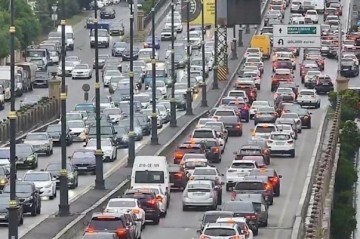 12 istiqamətdə tıxac var - Sürücülərin nəzərinə!