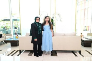 Leyla Aliyeva meets an Afghan Women’s Rights activist