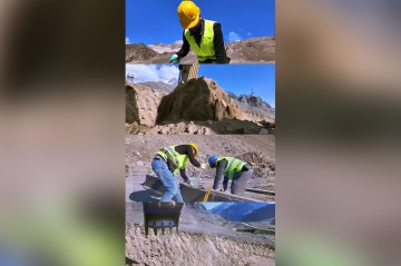 Naxçıvanda dəmir yolları yenidən qurulur - Video