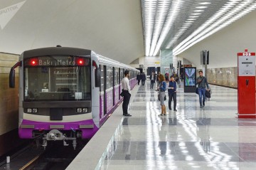 Ötən ay metrodan 17 milyondan çox sərnişin istifadə edib - AÇIQLAMA