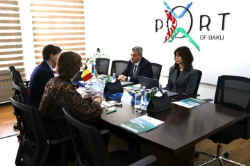 Baku Port seeks stronger ties with Belgium to boost trade corridors PHOTO