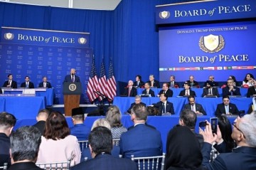 Resolution of Board of Peace adopted unanimously