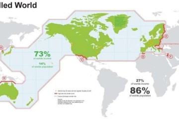 Dünyanın 14% əhalisi sərvətlərin 73%-nə sahibdir: Hansı ölkələrdir? - FOTO