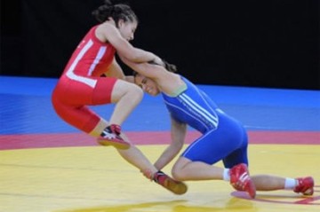 Azerbaijan women wrestle at 2026 ranking tournament