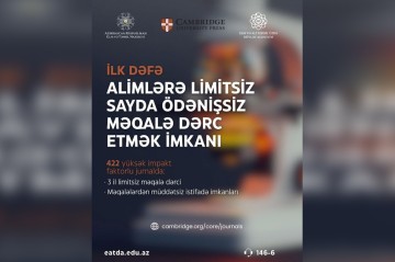 Alimlərə limitsiz məqalə dərc etmək imkanı yaradılır