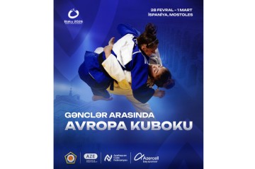 Azerbaijani female judokas ready for action at Mostoles Junior European Cup 2026