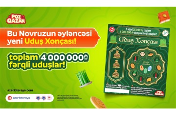 К Новрузу в продажу поступила новая лотерея «Uduş xonçası»