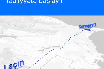 Sumqayıt-Laçın avtobus reysi fəaliyyətə başlayır - TARİX