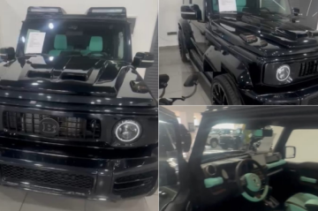Bakıda "Suzuki"ni "Galenvagen"ə yığıb satışa çıxardılar - VİDEO