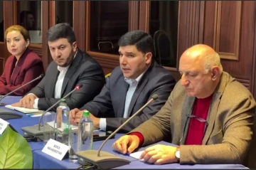Bridge of Peace: Azerbaijani, Armenian civil society representatives hold press conference Video