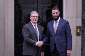 Keir Starmer meets Ahmed al-Sharaa