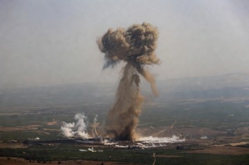 ABŞ-nin Küveytdəki səfirliyindən qara tüstü qalxır - KİV (FOTO)