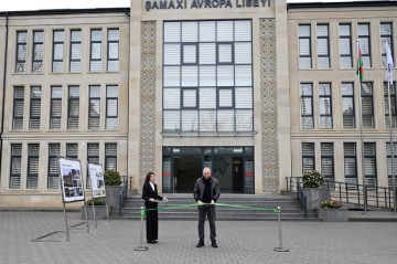 President Ilham Aliyev attended opening of new building of Shamakhi European Lyceum