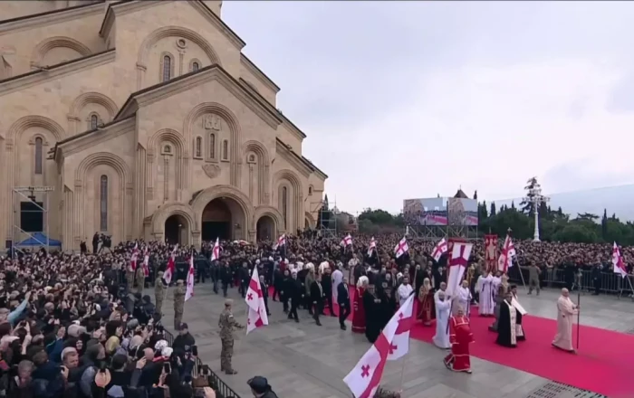 Georgian teen arrested for false bomb threat during Patriarch Ilia II’s funeral