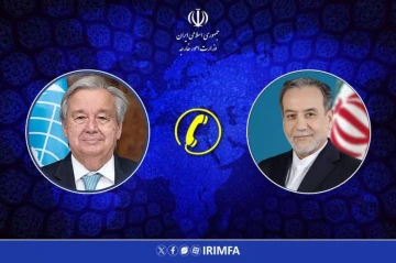 Iran’s FM discusses regional situation with UN Secretary-General