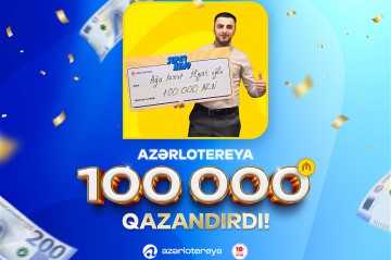 В Исмаиллы выиграли 100 000 манатов в лотерее - ФОТО - ВИДЕО