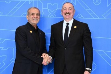 Ilham Aliyev congratulated Pezeshkian