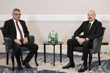 Ильхам Алиев встретился с президентом Северного Кипра