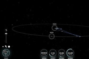 “Orion” gəmisi AY YOLUNDA - Manevr tamamplandı