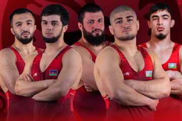5 азербайджанских «вольников» вышли в полуфинал чемпионата Европы