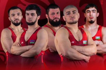 Five Azerbaijani wrestlers reach semi-finals of European Championships