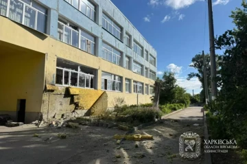 School in Ukraine’s Kharkiv region damaged in Russian strike, official says PHOTO
