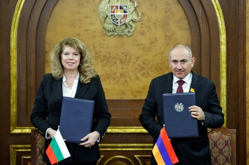Армения и Болгария подписали декларацию о стратегическом партнерстве