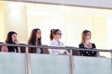 First Lady attend European Cup in Rhythmic Gymnastics