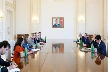 President Aliyev meets EU Foreign Policy chief Kallas