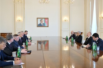 Ильхам Алиев принял председателя Палаты представителей Национального собрания Беларуси - ФОТО