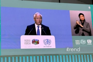 China considers development of innovative, green cities priority at WUF13 in Baku