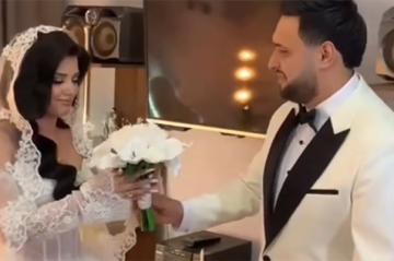 Tacir Şahmalıoğlu oğluna ikinci toyu edir - Video