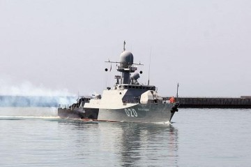 Ukraine strikes Russian missile ship in Primorsk