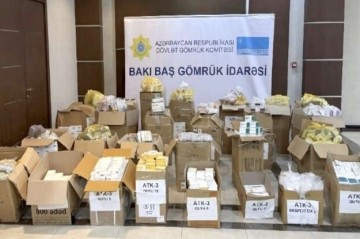 В Сумгайыте изъяли десятки тысяч нелегальных лекарств