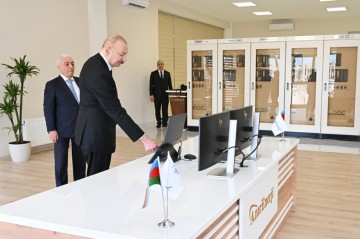 “Şəfəq” yarımstansiyasının açılışı oldu - Fotolar