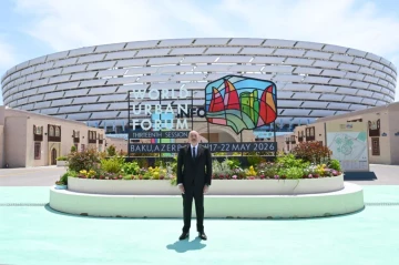 Azerbaijani president’s official page features video of WUF13 preparations VIDEO