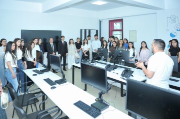 Students of Ismayilli State Humanitarian and Technology College visit Baku Engineering University