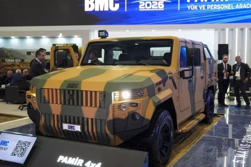 Türkiye unveils PAMİR 4x4 unarmored vehicle at SAHA 2026