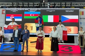 Азербайджанский каратист Бабек Гялямзаде завоевал титул чемпиона Европы