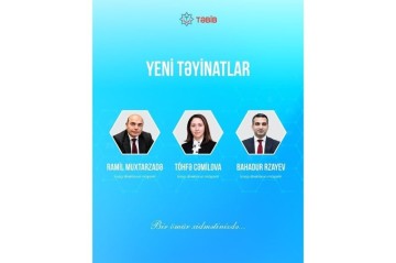 Назначены три новых советника исполнительного директора TƏBİB