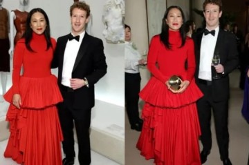 Mark Zukerberq xanımı ilə ilk dəfə Met Gala-da göründü –