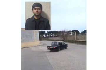Bakıda avtoxuliqanlıq edən sürücü həbs edildi -